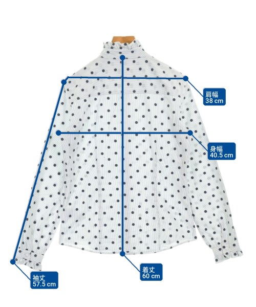 Brooks Brothers Red Fleece（ブルックスブラザーズレッドフリース）カジュアルシャツ 白 サイズ:2(M位) レディース/2200724585076