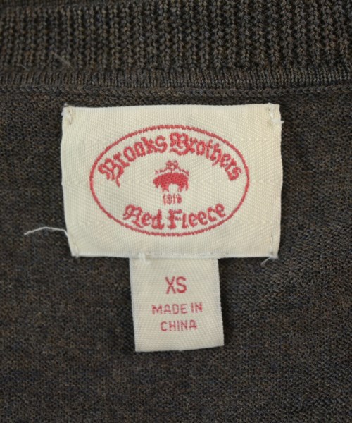 Brooks Brothers Red Fleece（ブルックスブラザーズレッドフリース）ニット・セーター 茶 サイズ:XS メンズ/2200718918156