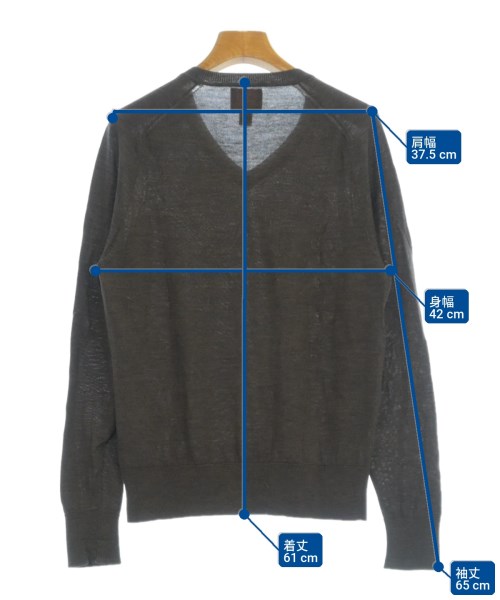 Brooks Brothers Red Fleece（ブルックスブラザーズレッドフリース）ニット・セーター 茶 サイズ:XS メンズ/2200718918156