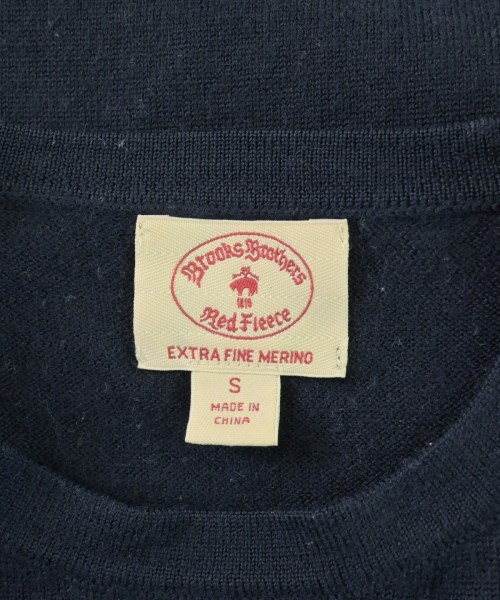Brooks Brothers Red Fleece（ブルックスブラザーズレッドフリース）ニット・セーター 紺 サイズ:S メンズ/2200723788133