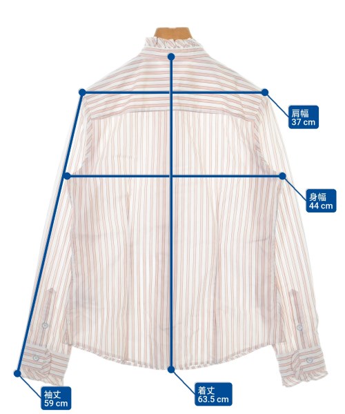Brooks Brothers Red Fleece（ブルックスブラザーズレッドフリース）カジュアルシャツ ピンク サイズ:4(XL位) レディース/2200675688093