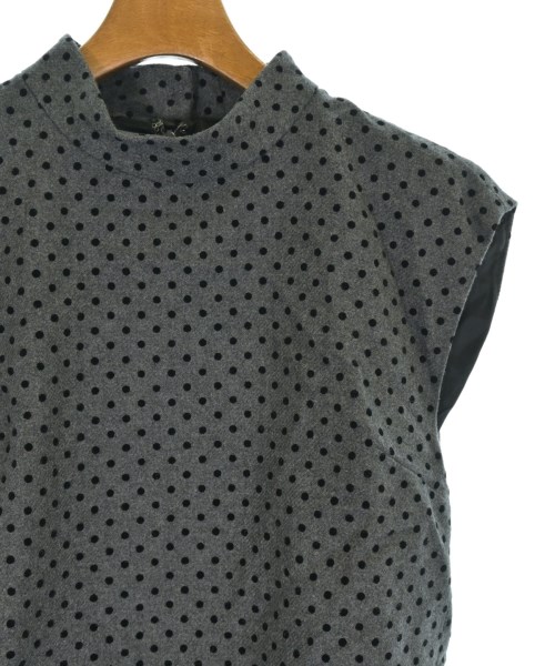 Brooks Brothers Red Fleece（ブルックスブラザーズレッドフリース）ワンピース グレー サイズ:0(XS位) レディース/2200676823042