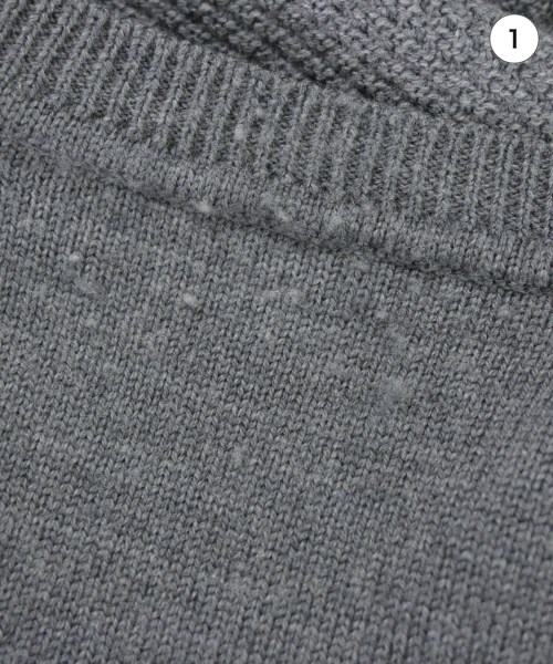 Brooks Brothers Red Fleece（ブルックスブラザーズレッドフリース）ニット・セーター グレー サイズ:L メンズ/2200679141037