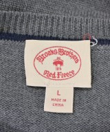 Brooks Brothers Red Fleece（ブルックスブラザーズレッドフリース）ニット・セーター グレー サイズ:L メンズ/2200679141037