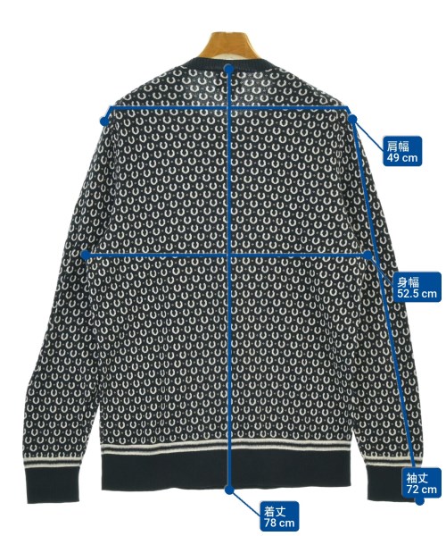 Brooks Brothers Red Fleece（ブルックスブラザーズレッドフリース）ニット・セーター 紺 サイズ:M メンズ/2200680054142