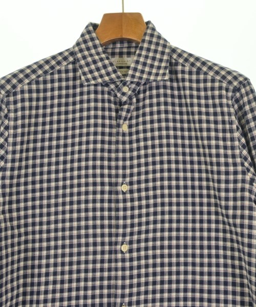Glanshirt（グランシャツ）カジュアルシャツ 紺 サイズ:39(M位) メンズ/2200608574073