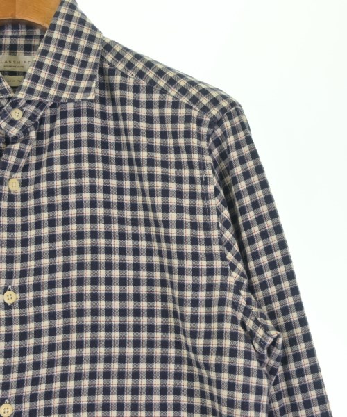 Glanshirt（グランシャツ）カジュアルシャツ 紺 サイズ:39(M位) メンズ/2200608574073