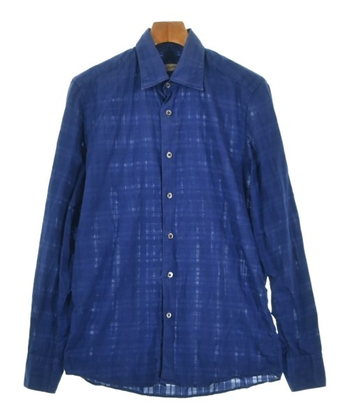 Glanshirt(グランシャツ)カジュアルシャツ 青 サイズ:39(M位)/2200680895165