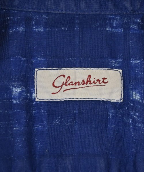 Glanshirt（グランシャツ）カジュアルシャツ 青 サイズ:39(M位) メンズ/2200680895165