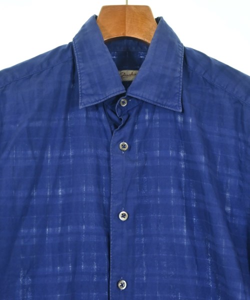 Glanshirt（グランシャツ）カジュアルシャツ 青 サイズ:39(M位) メンズ/2200680895165
