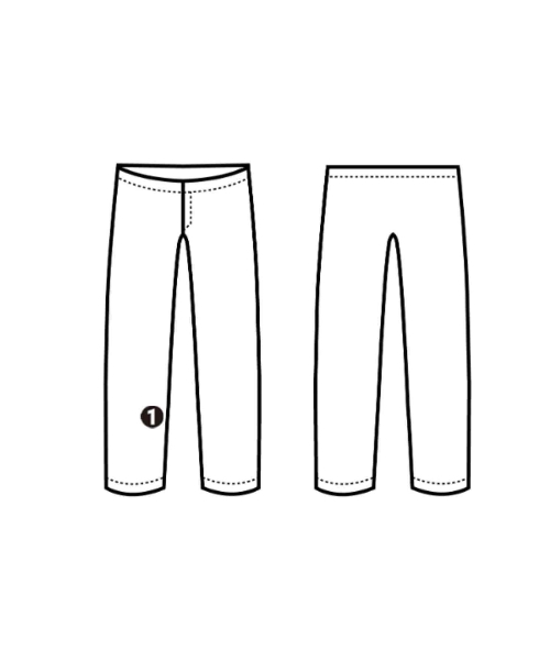 giabsarchivio（ジャブスアルキヴィオ）スラックス 黒 サイズ:42(XS位) メンズ/2200638020021