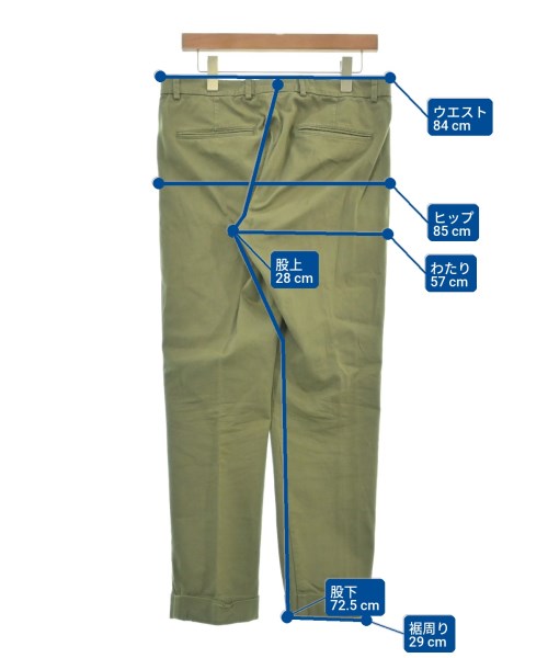 giab's（ジャブス）チノパン カーキ サイズ:48(L位) メンズ/2200621025101