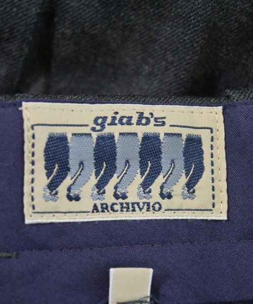 giab's（ジャブス）スラックス グレー サイズ:44(S位) メンズ/2200619683016