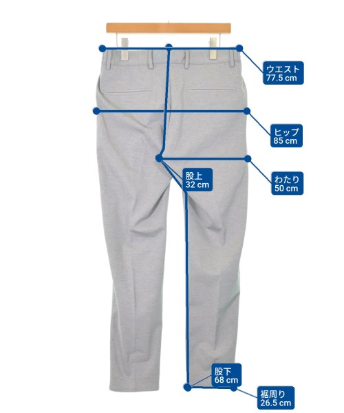 giab's（ジャブス）スラックス グレー サイズ:46(M位) メンズ/2200662128014