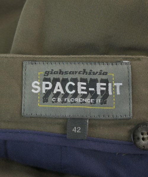 giab's（ジャブス）スラックス カーキ サイズ:42(XS位) メンズ/2200664616021