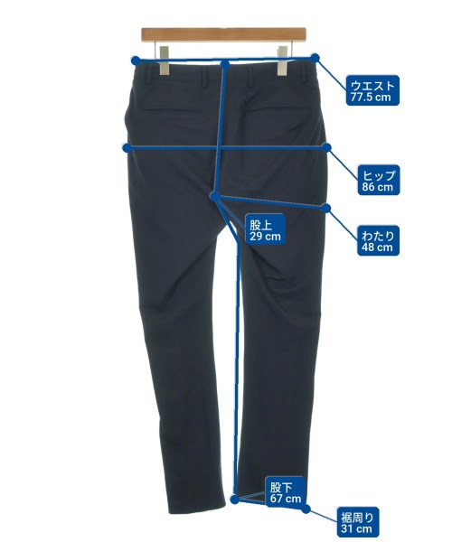 giab's（ジャブス）スラックス 紺 サイズ:46(M位) メンズ/2200666183019