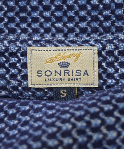 SONRISA（ソンリーサ）カジュアルシャツ 紺 サイズ:S メンズ/2200619388256