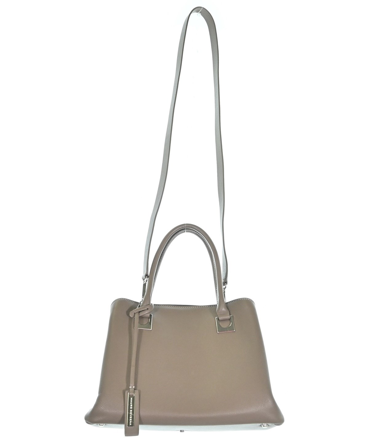 【新品】Mauro Governa マウロ ゴヴェルナ ハンドバッグ MAURO GOVERNA（マウロゴヴェルナ）ハンドバッグ 茶 サイズ