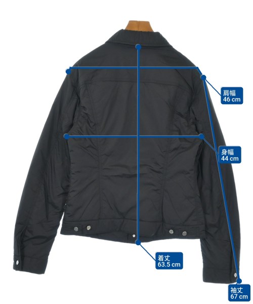 AQUARAMA（アクアラマ）ダウンジャケット/ダウンベスト 黒 サイズ:48(L位) メンズ/2200642817020