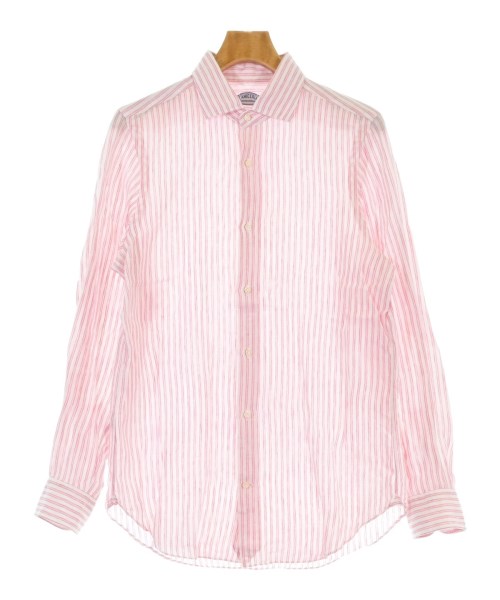 Vincenzo di Ruggiero(ヴィンチェンツォディルジエッロ)ドレスシャツ ピンク サイズ:40(L位)/2200671397074