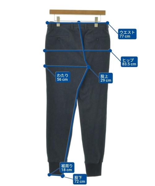 GTA Design（ジーティーアーデザイン）クロップドパンツ 紺 サイズ:46(M位) メンズ/2200690659160