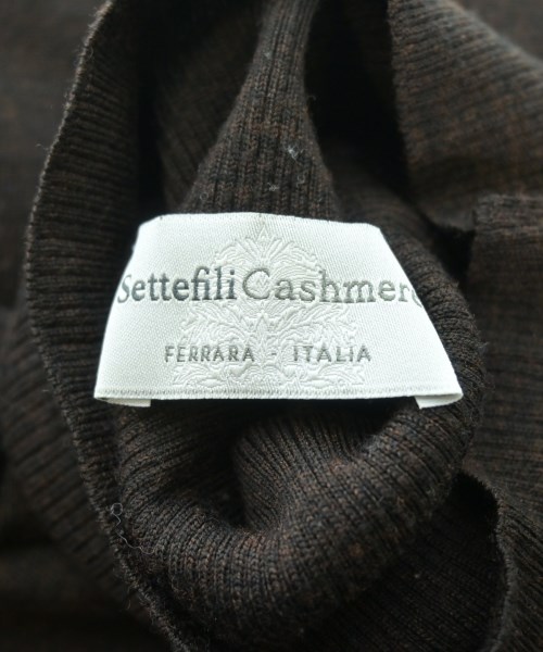 Settefili Cashmere（セッテファーリカシミア）ニット・セーター 茶 サイズ:44(S位) メンズ/2200643691049