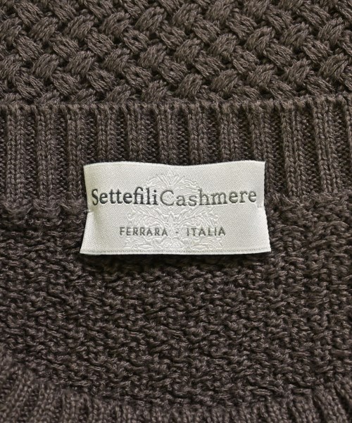 Settefili Cashmere（セッテファーリカシミア）ニット・セーター 茶 サイズ:44(S位) メンズ/2200639482019