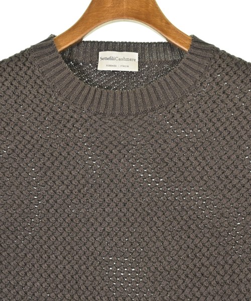 Settefili Cashmere（セッテファーリカシミア）ニット・セーター 茶 サイズ:44(S位) メンズ/2200639482019
