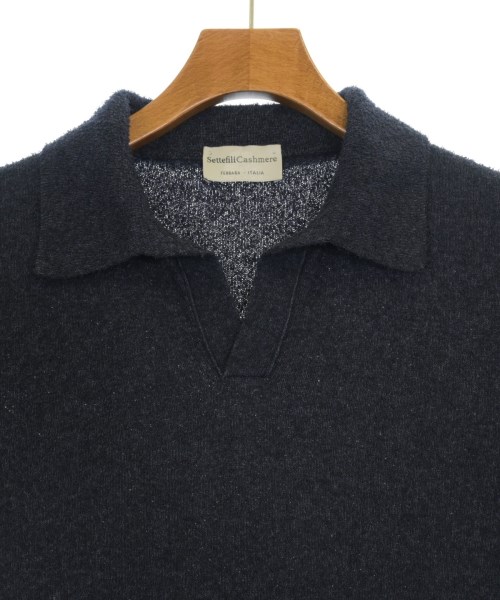 Settefili Cashmere（セッテファーリカシミア）ニット・セーター 紺 サイズ:44(S位) メンズ/2200706204094
