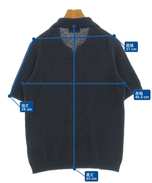 Settefili Cashmere（セッテファーリカシミア）ニット・セーター 紺 サイズ:44(S位) メンズ/2200706204094