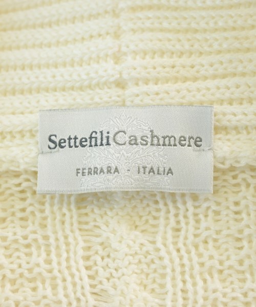Settefili Cashmere（セッテファーリカシミア）カーディガン 白 サイズ:S メンズ/2200730352389
