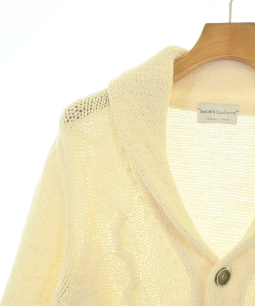 Settefili Cashmere（セッテファーリカシミア）カーディガン 白 サイズ:44(S位) メンズ/2200730352396