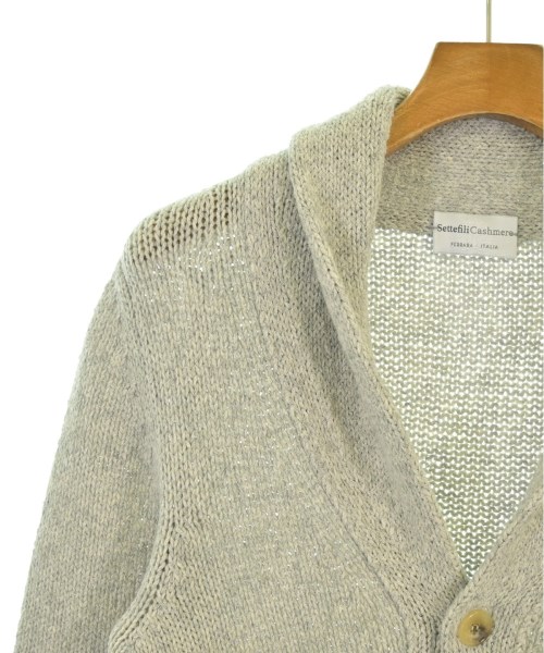 Settefili Cashmere（セッテファーリカシミア）カーディガン グレー サイズ:46(M位) メンズ/2200689852190