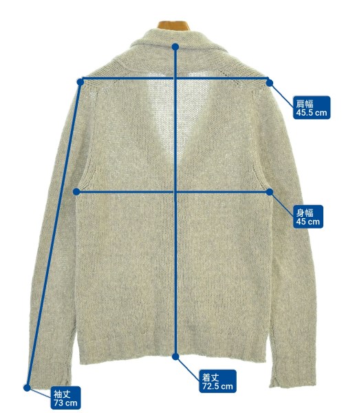 Settefili Cashmere（セッテファーリカシミア）カーディガン グレー サイズ:46(M位) メンズ/2200689852190