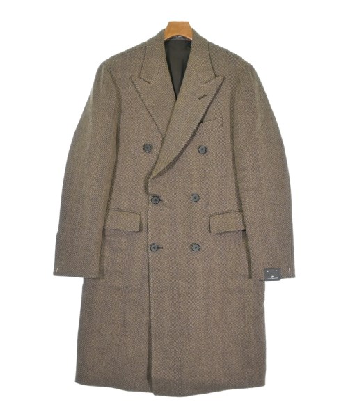 PINO LERARIO(ピーノレラリオ)チェスターコート 茶 サイズ:48(L位)/2200645859010