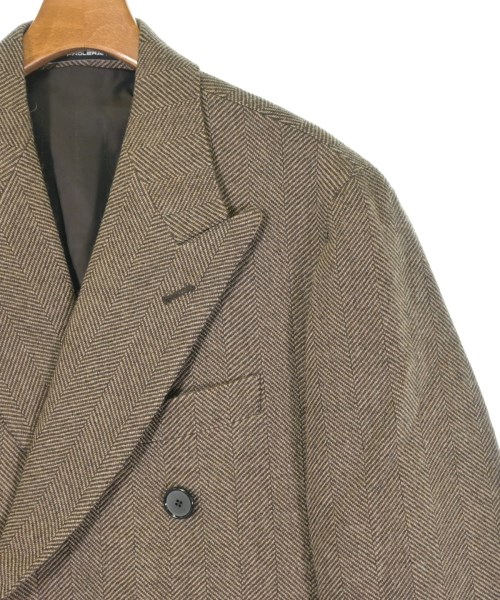 PINO LERARIO（ピーノレラリオ）チェスターコート 茶 サイズ:48(L位) メンズ/2200645859010