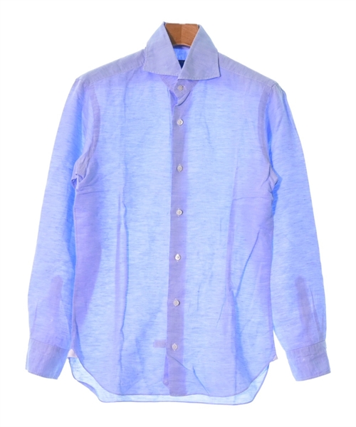 BARBA DANDYLIFE（バルバダンディライフ）カジュアルシャツ 青 サイズ