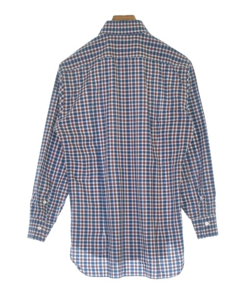 BARBA DANDYLIFE（バルバダンディライフ）カジュアルシャツ 青 サイズ:40(L位) メンズ/2200623558041