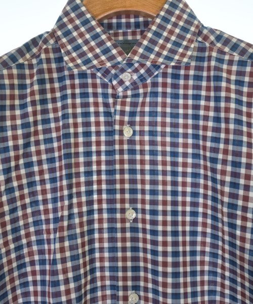 BARBA DANDYLIFE（バルバダンディライフ）カジュアルシャツ 青 サイズ:40(L位) メンズ/2200623558041