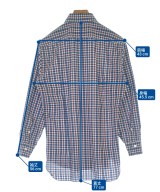 BARBA DANDYLIFE（バルバダンディライフ）カジュアルシャツ 青 サイズ:40(L位) メンズ/2200623558041