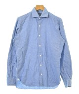 BARBA DANDYLIFE（バルバダンディライフ）カジュアルシャツ 青 サイズ:40(L位) メンズ/2200614778038