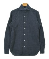 BARBA DANDYLIFE（バルバダンディライフ）カジュアルシャツ 紺 サイズ:40(M位) メンズ/2200614778052