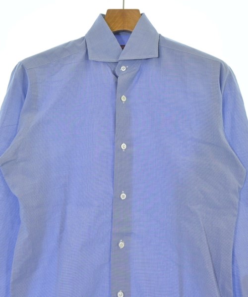BARBA DANDYLIFE（バルバダンディライフ）ドレスシャツ 青 サイズ:38(S位) メンズ/2200672972119