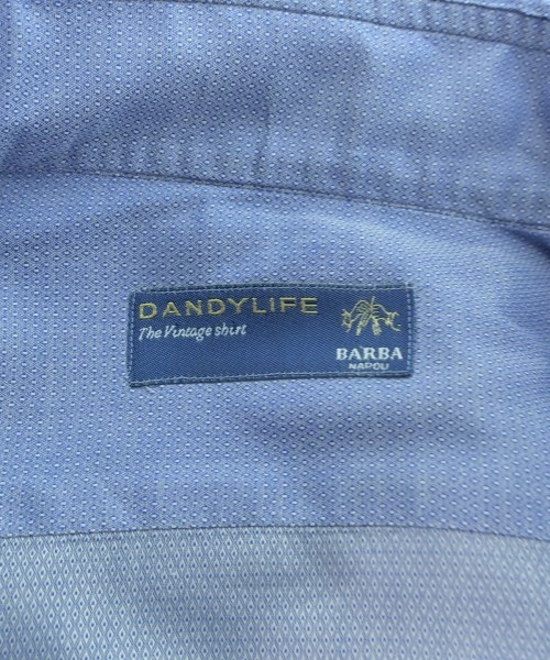 BARBA DANDYLIFE（バルバダンディライフ）ドレスシャツ 青 サイズ:M メンズ/2200672807763