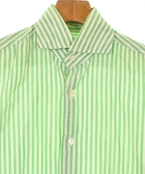 BARBA DANDYLIFE（バルバダンディライフ）ドレスシャツ 緑 サイズ:L メンズ/2200680895110