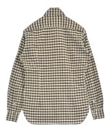 BARBA DANDYLIFE（バルバダンディライフ）カジュアルシャツ 茶 サイズ:38(S位) メンズ/2200713721034