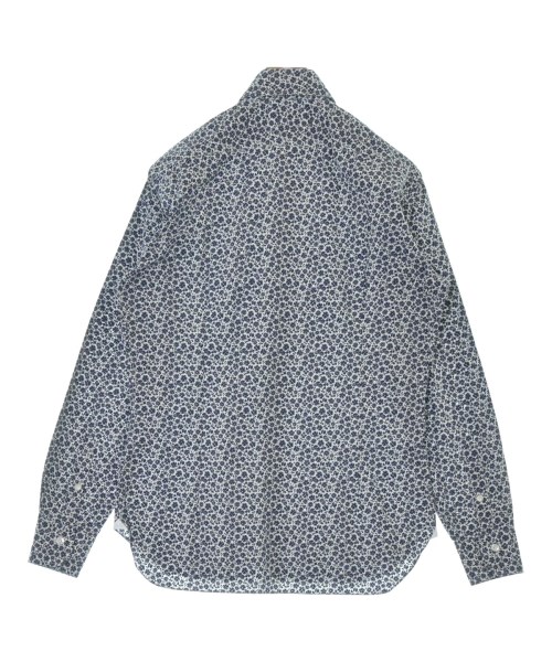 BARBA DANDYLIFE（バルバダンディライフ）ドレスシャツ 青 サイズ:40(L位) メンズ/2200651396073