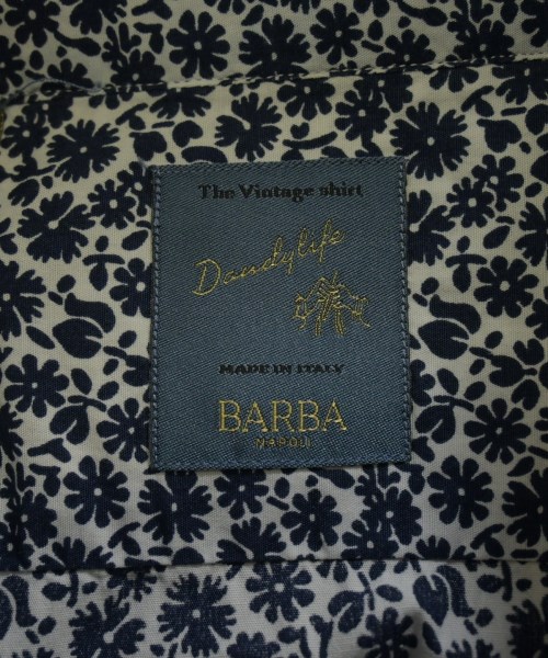 BARBA DANDYLIFE（バルバダンディライフ）ドレスシャツ 青 サイズ:40(L位) メンズ/2200651396073