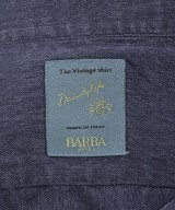 BARBA DANDYLIFE（バルバダンディライフ）ドレスシャツ 紺 サイズ:39(M位) メンズ/2200703476036