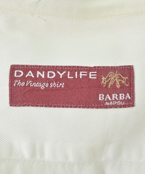 BARBA DANDYLIFE（バルバダンディライフ）カジュアルシャツ 白 サイズ:39(M位) メンズ/2200682638029
